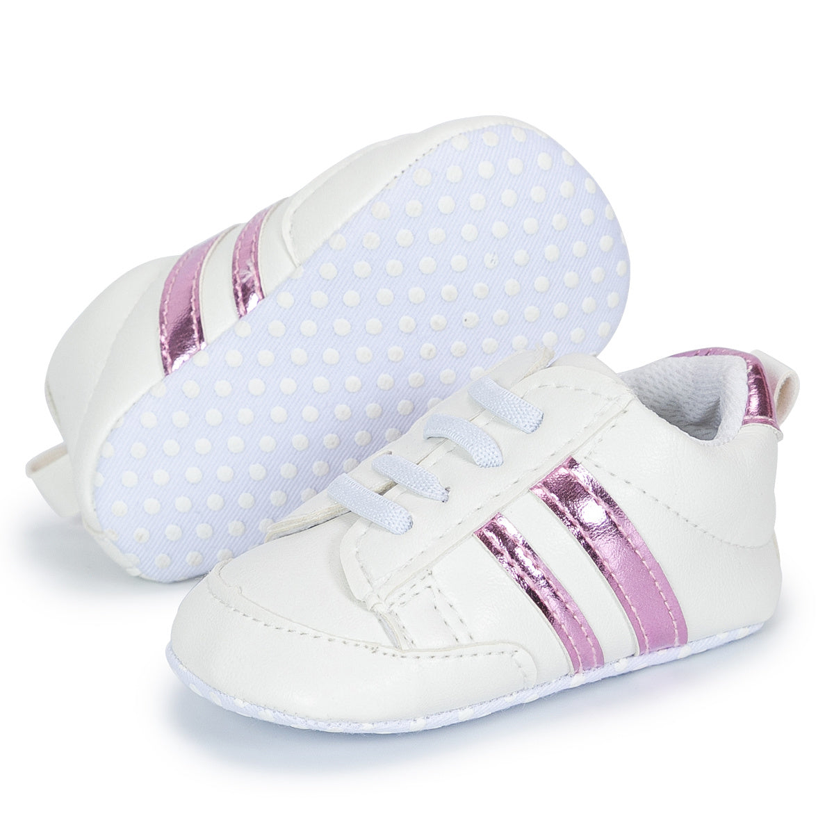 Infant Baby Girls Soft-soled Anti-slip Sneakers for Prewalker Stages