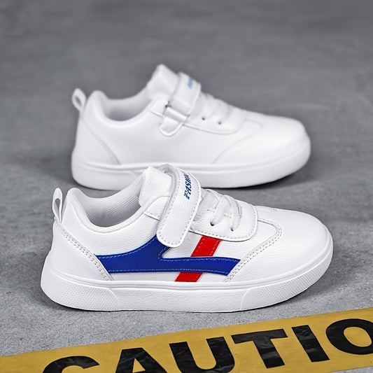 Boys' Casual Simple White Sneakers