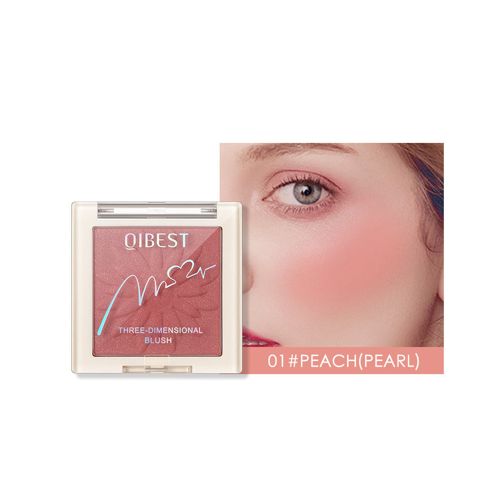 Makeup Palette - 5 Color Face Pigment Cheek Blusher Powder