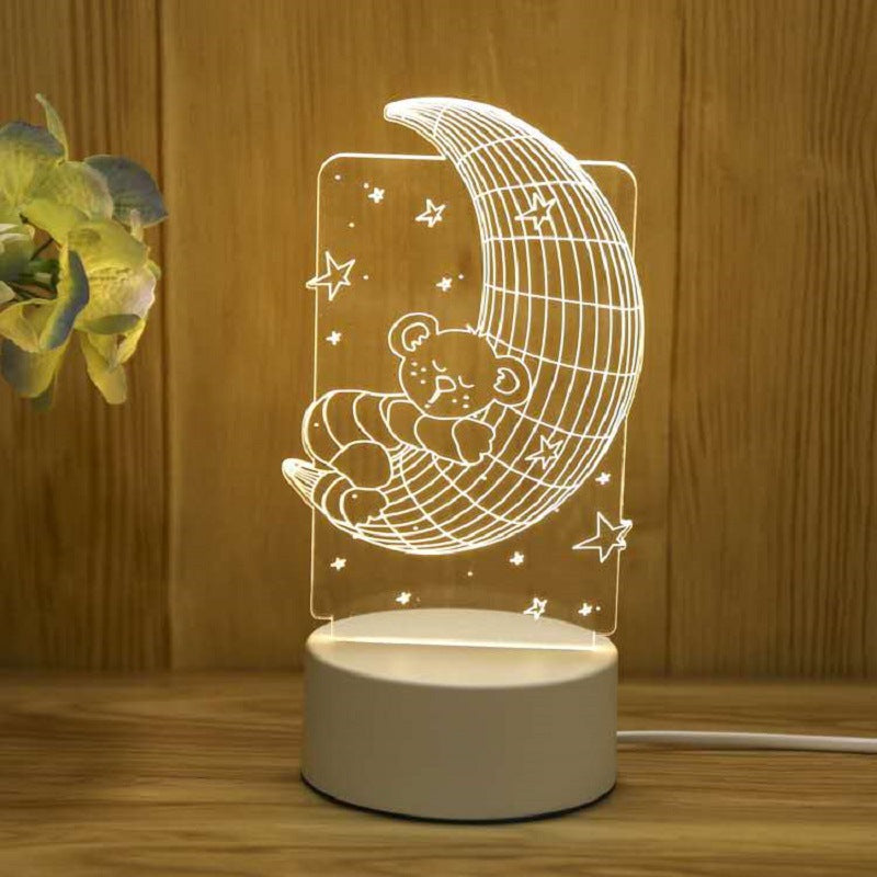 Home Children's Night Light, Table Lamp, Birthday Party Decor, Valentine's Day Bedside Lamp