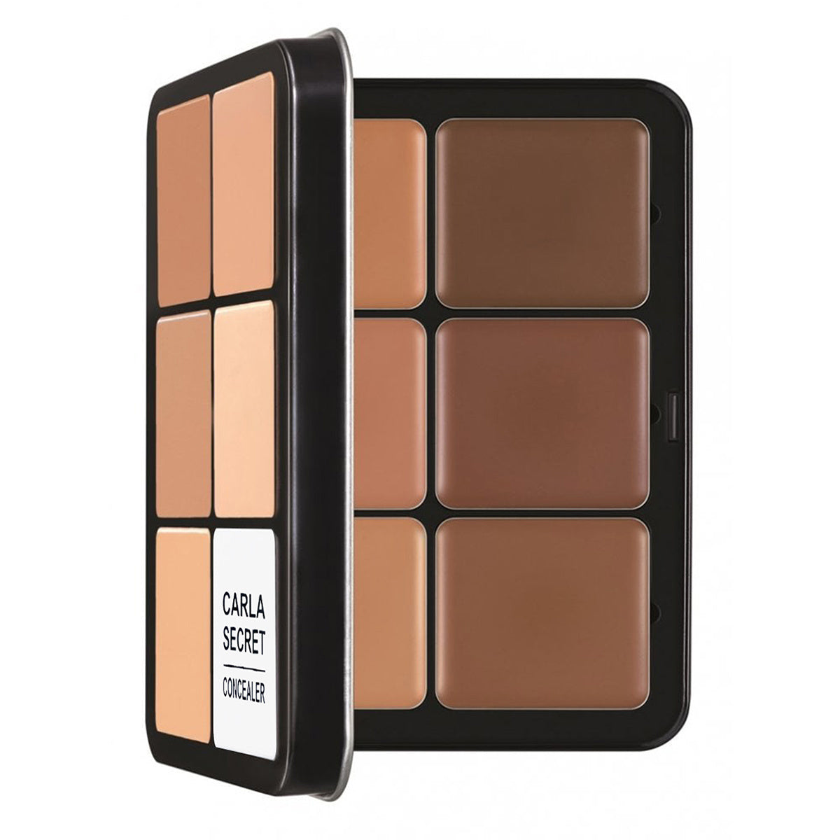 12-Color Concealer Palette: Correcting and Long-Wearing Full Coverage Makeup