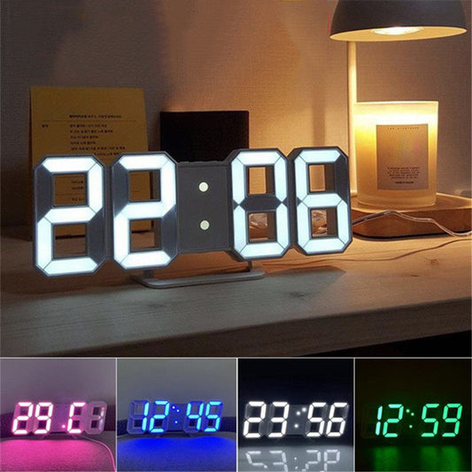 3D LED Digital Clock for Home Decoration