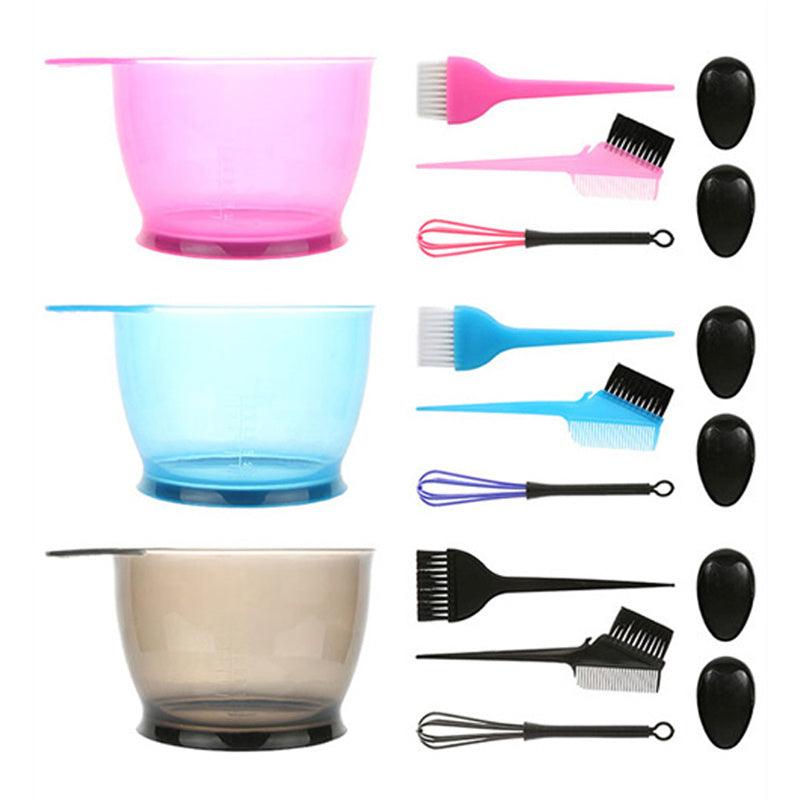 5PCS Hair Color Dye Bowl & Brush Tool Kit