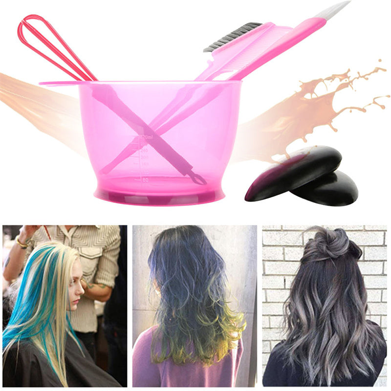 5PCS Hair Color Dye Bowl & Brush Tool Kit