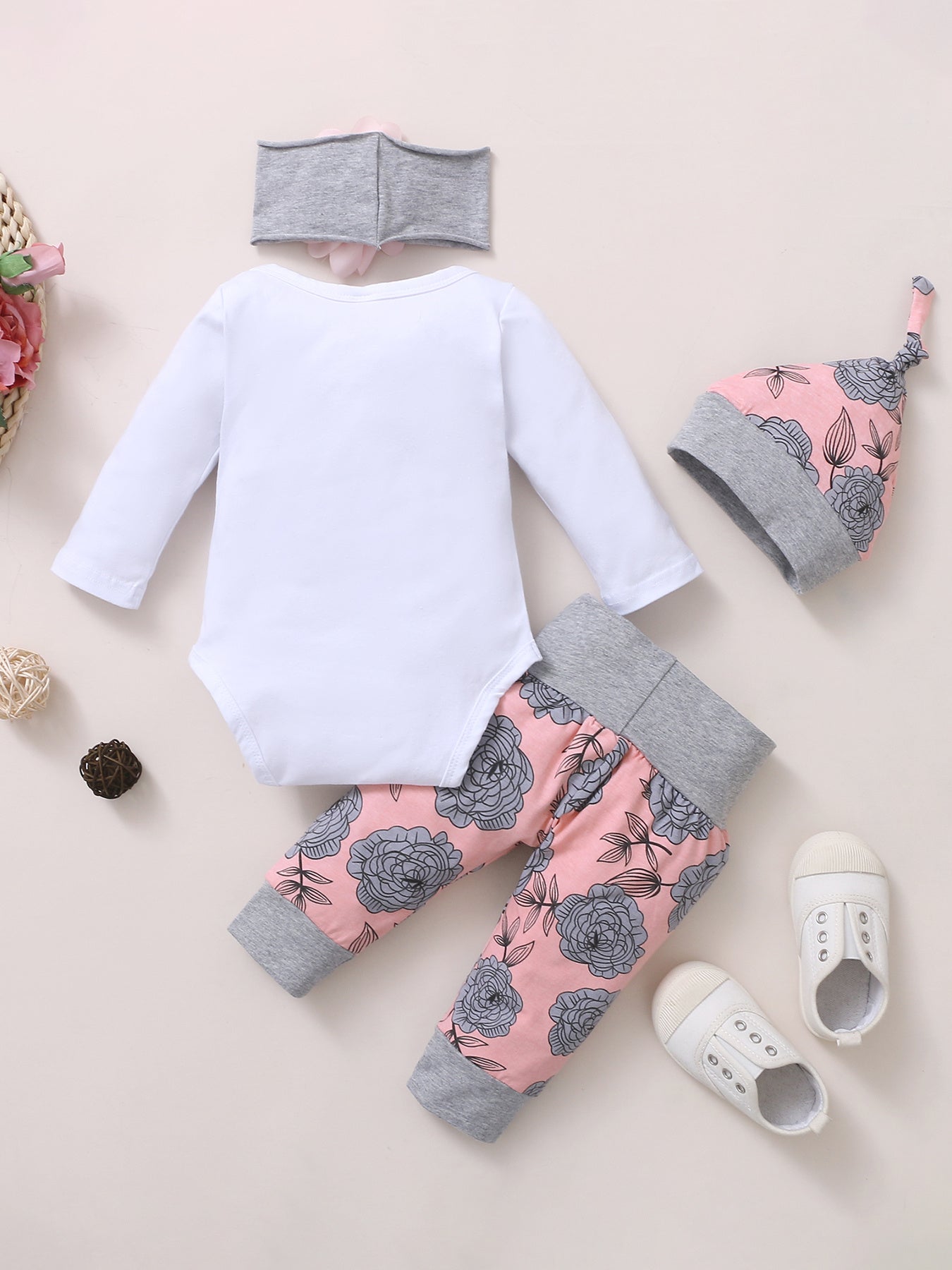 Newborn Baby Girl Clothes Outfit Set