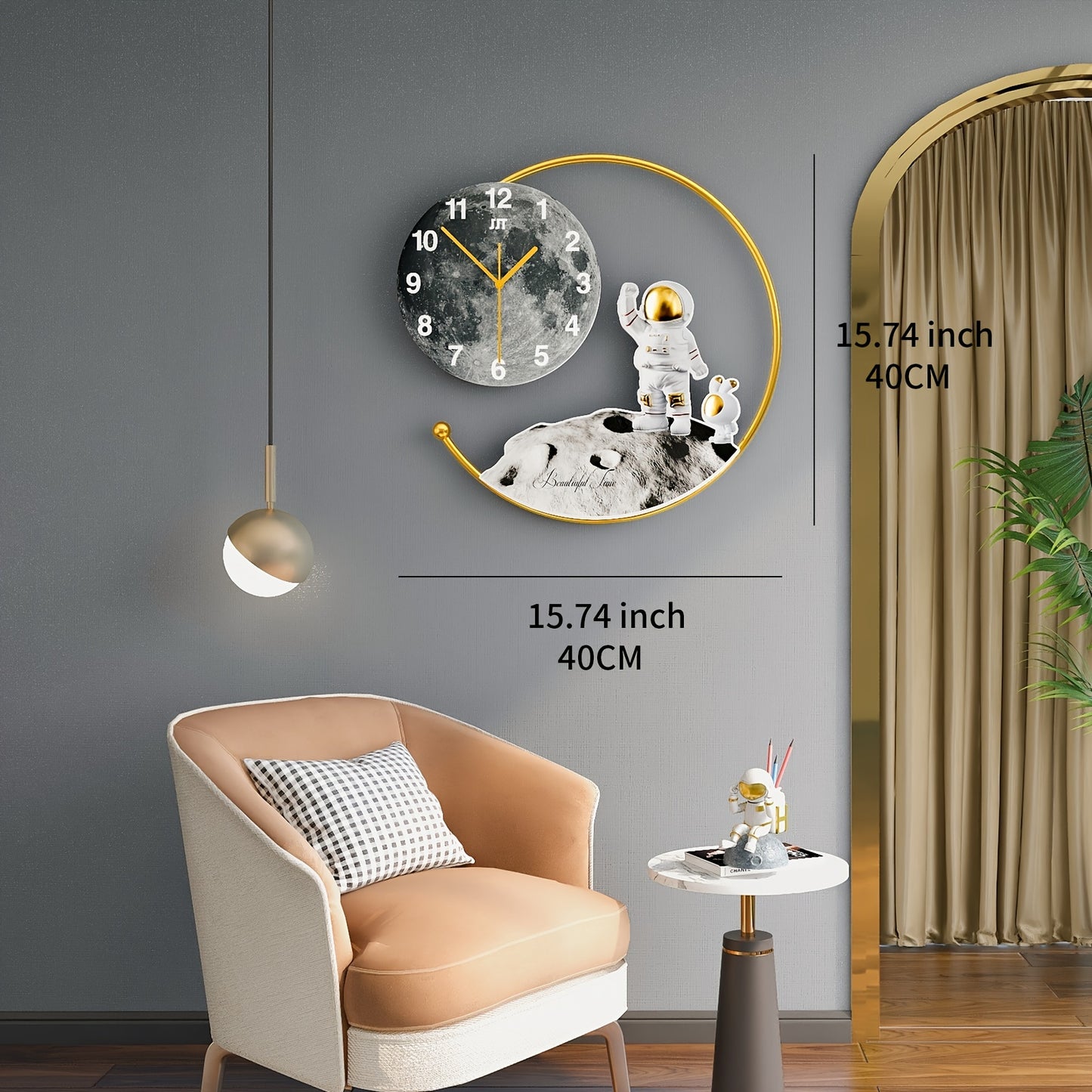Astronaut Decor Wall Clock