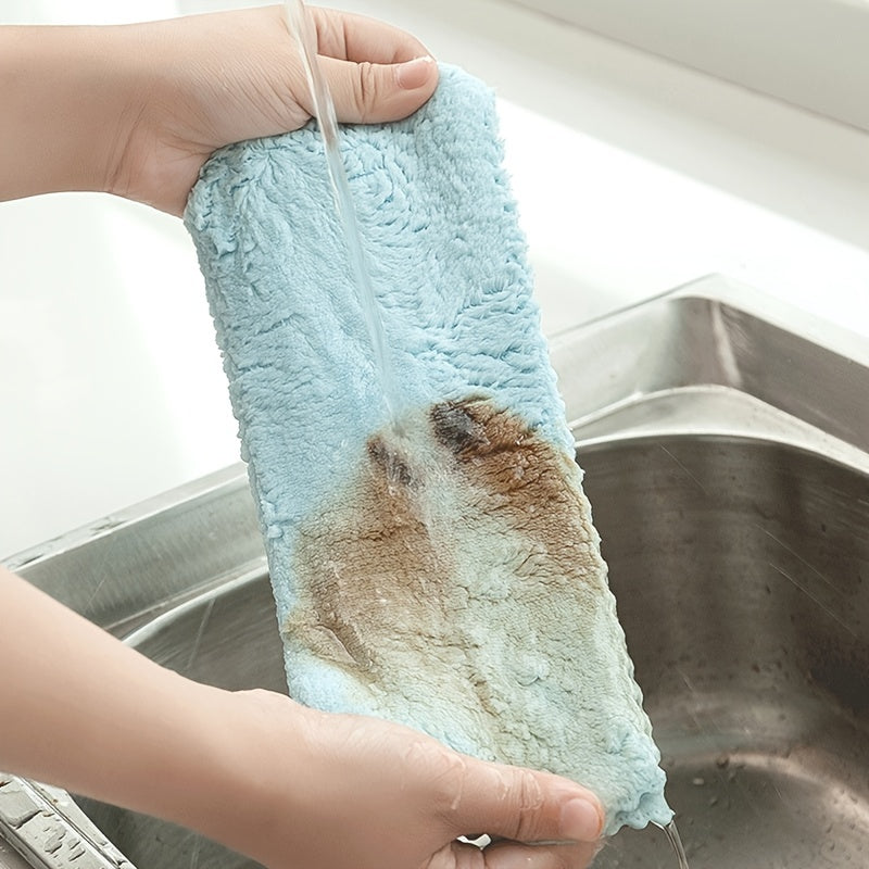 3-Pack Microfiber Square Cleaning Towels