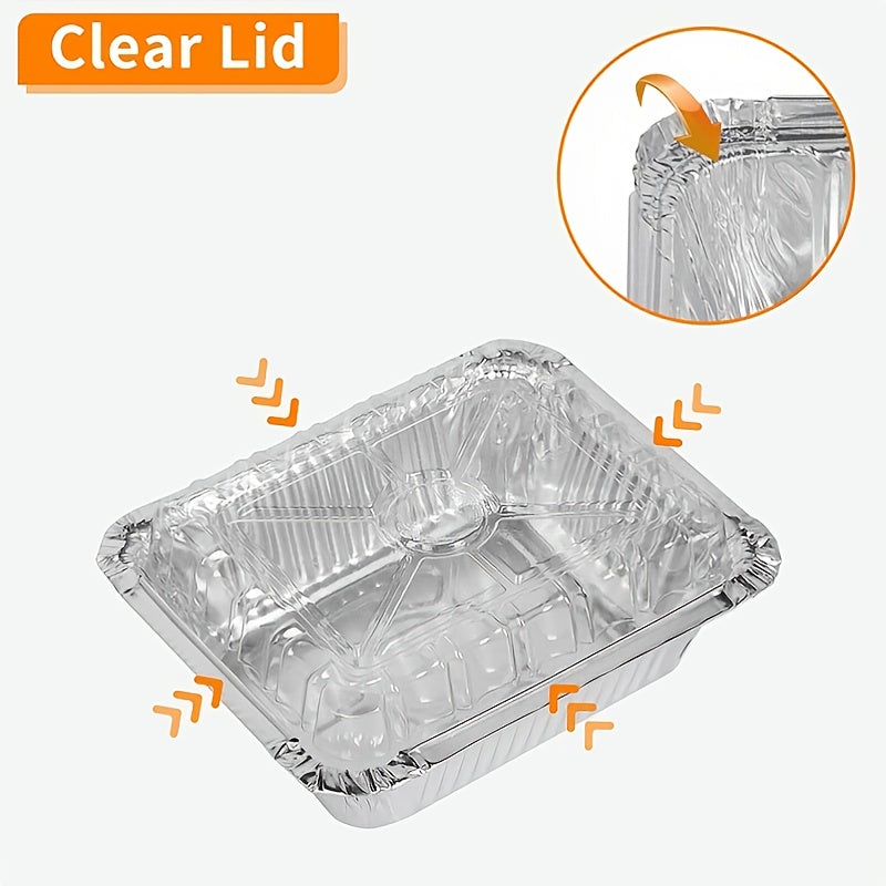 20/50 Piece Disposable Foil Baking Pan Set