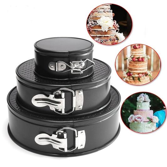 3PCS Non-Stick Cake Baking Mold Set