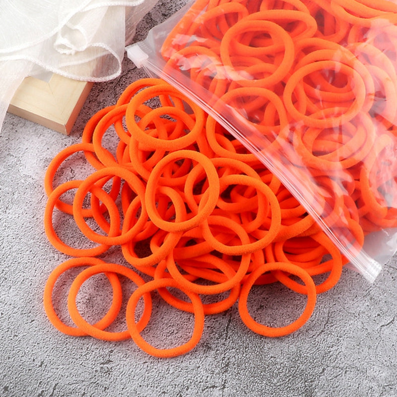 50PCS Solid Color Hairbands