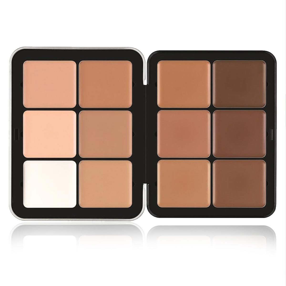 12-Color Concealer Palette: Correcting and Long-Wearing Full Coverage Makeup