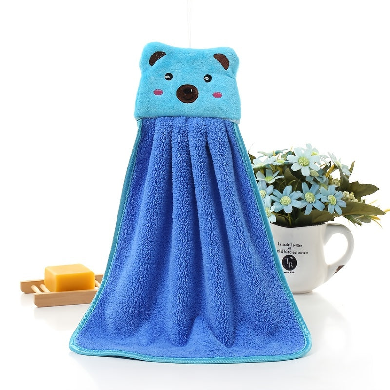 3PCS Cartoon Bear Kitchen Cleaning Towels