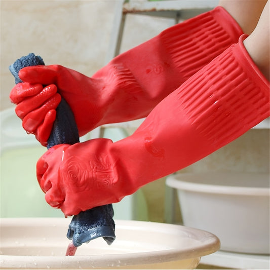 Professional-Grade Reusable Dishwashing & Household Gloves