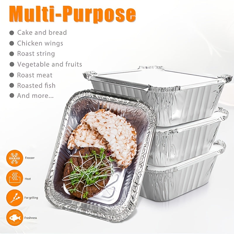 20/50 Piece Disposable Foil Baking Pan Set