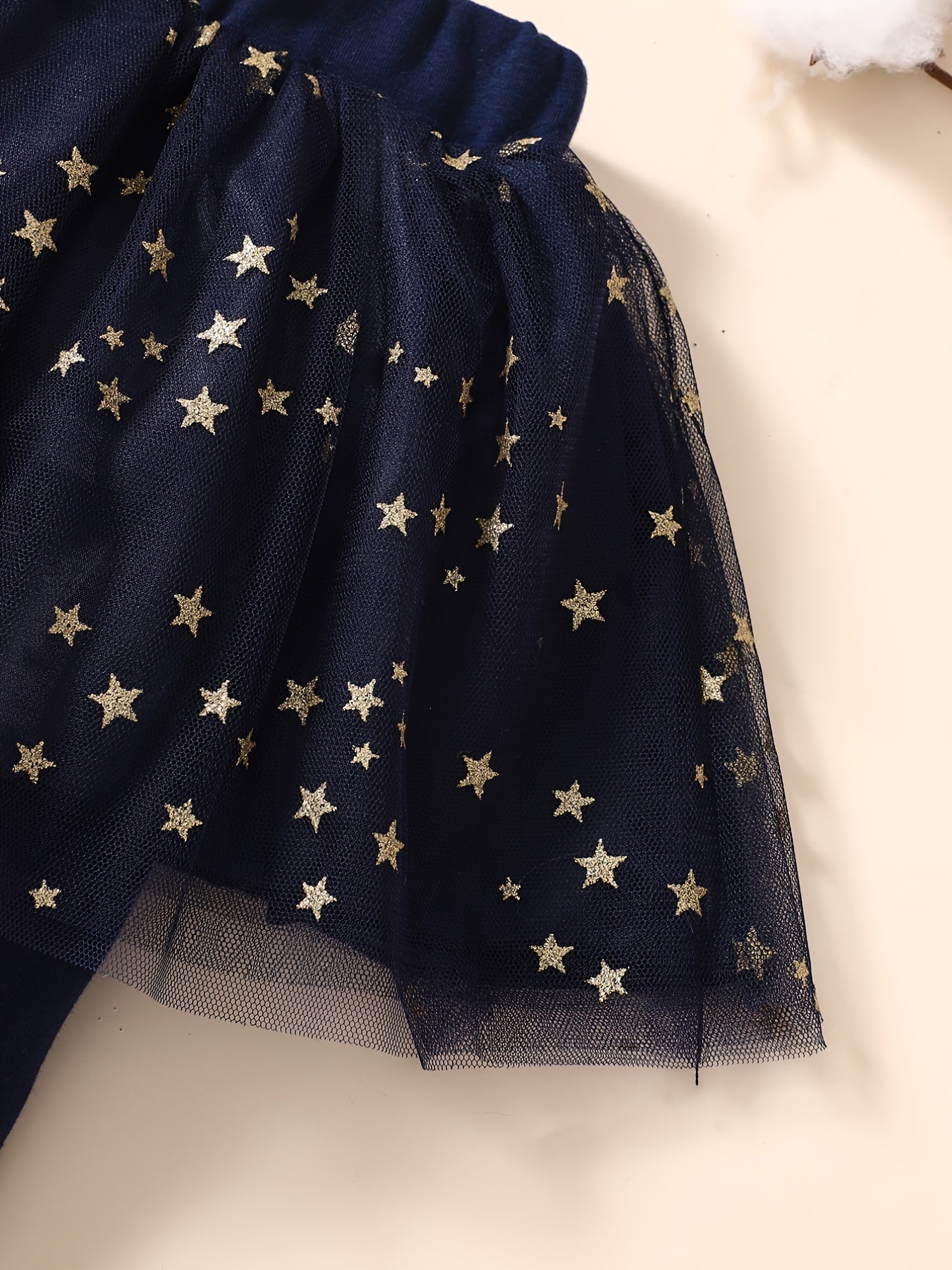 Girls Stitching Star Tutu Skirt Leggings - A Warm and Stylish Winter Outfit