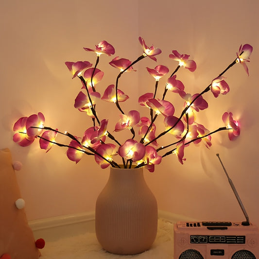 LED Butterfly Orchid Branch Light for Indoor Decoration