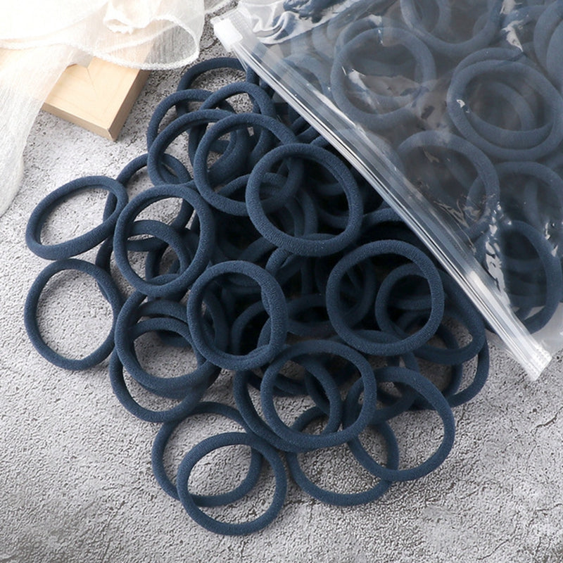 50PCS Solid Color Hairbands