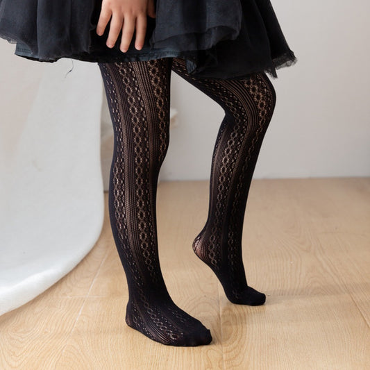 Baby Girl Black Lace Leggings