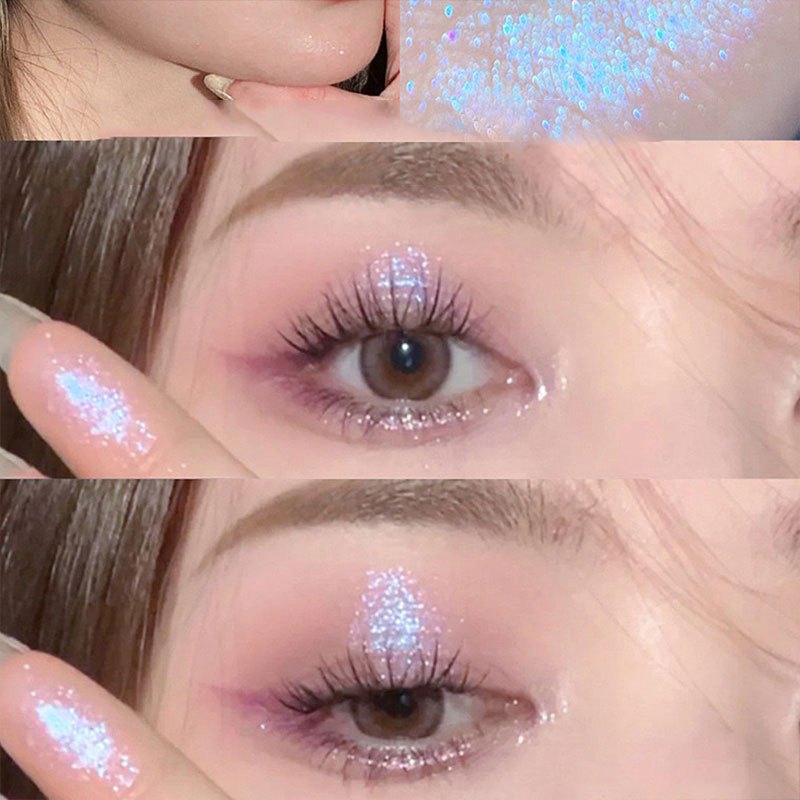 6-Color Liquid Eyeshadow Highlight Sequins Glitter Set