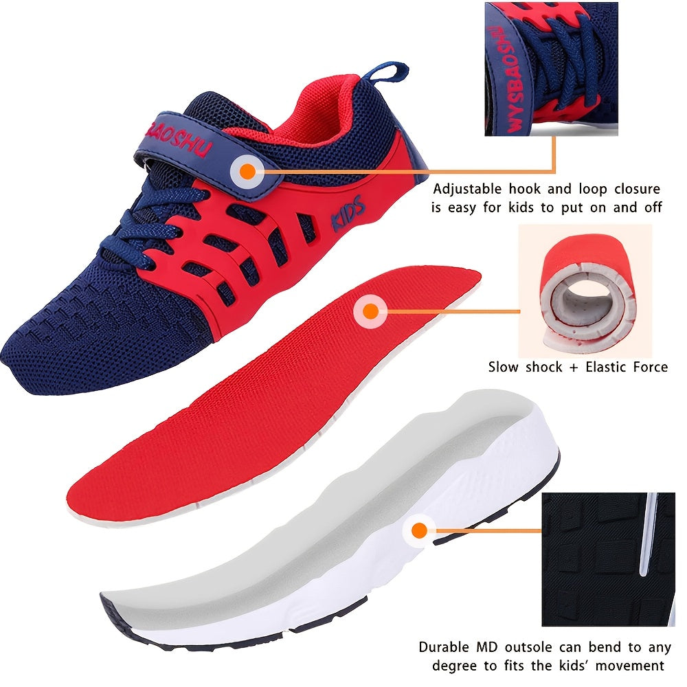 Breathable Light Mesh Sneakers for Boys - Sport and Running Shoes