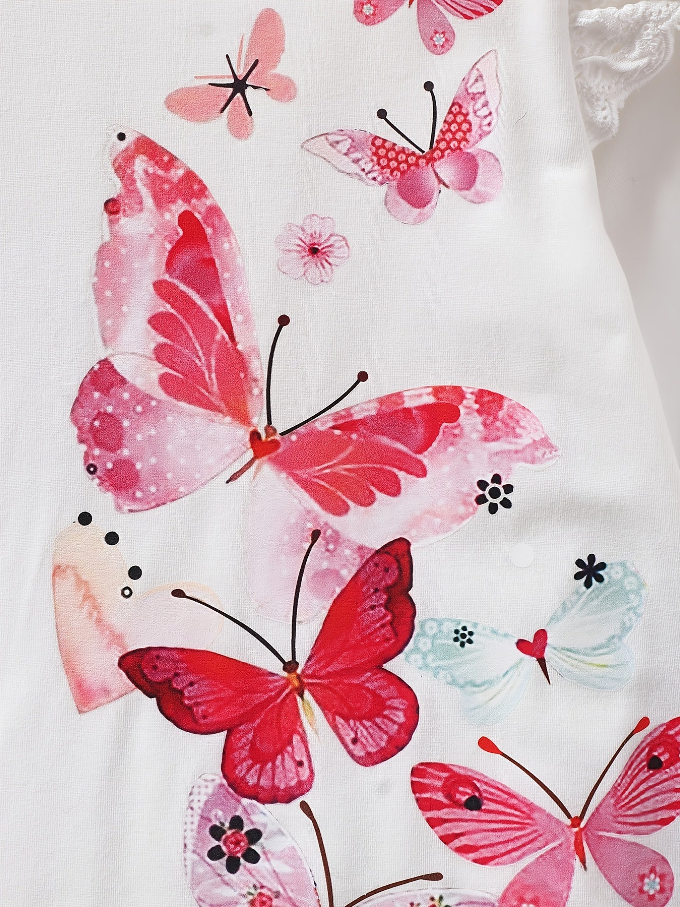 Girls Ruffle Butterfly Print Dress - A Fun and Stylish Outfit for Kids