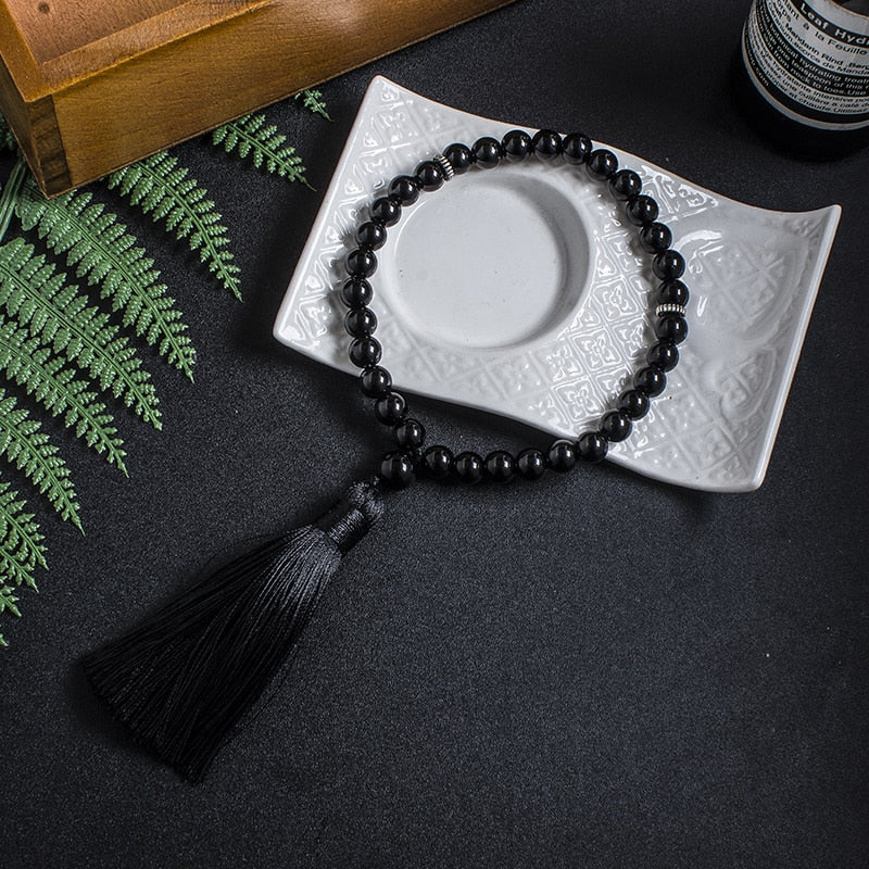 8mm Black Onyx Tasbih Prayer Beads