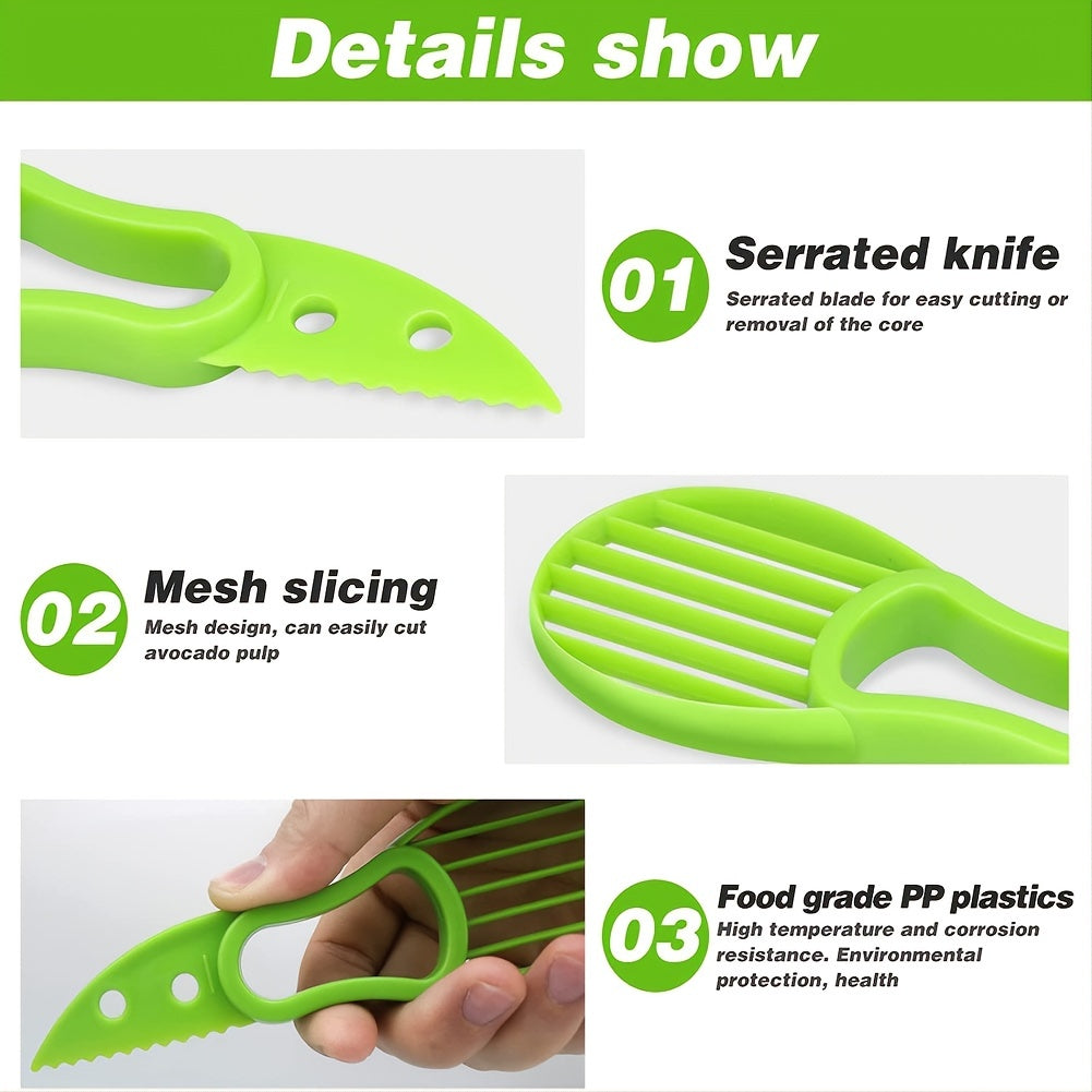 1-Piece 3-in-1 Multifunctional Avocado Slicer