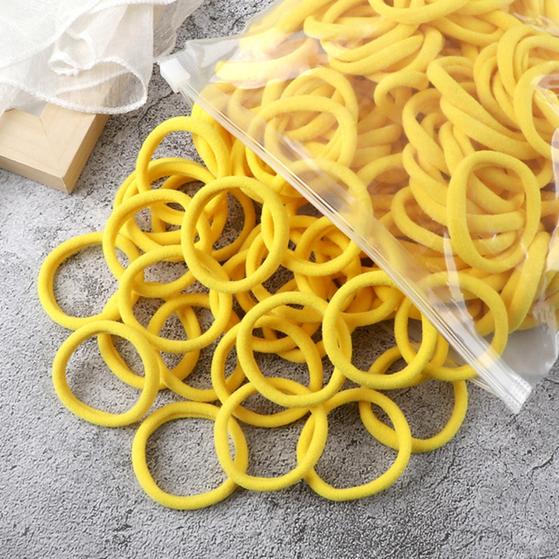 50PCS Solid Color Hairbands