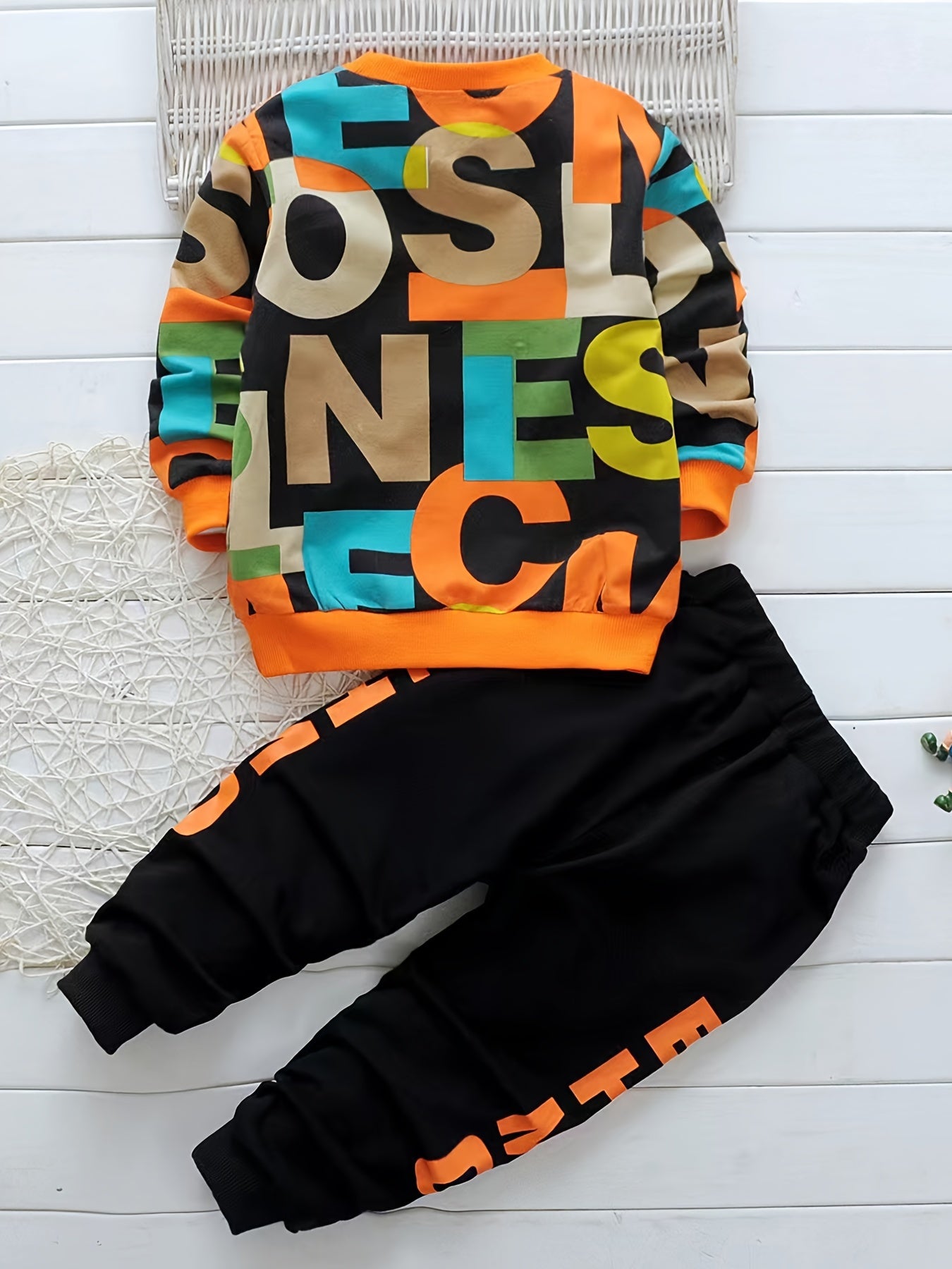 Boys' Sweatshirt & Jogger Pant Set