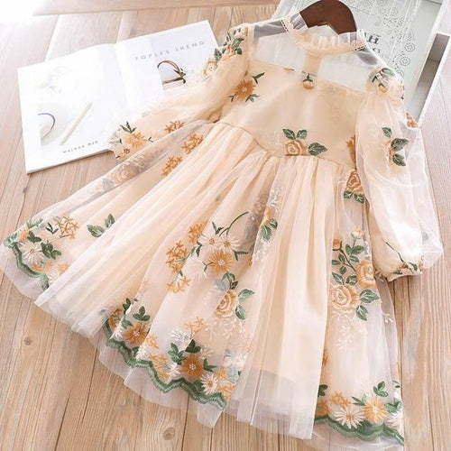 Elegant Flower Girl Dress for Weddings and Eid Celebrations