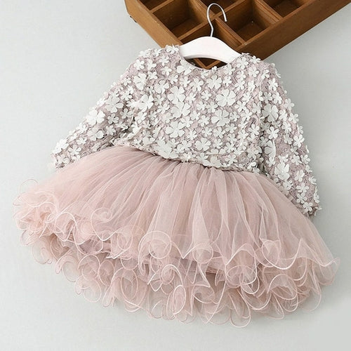 Elegant Flower Girl Dress for Weddings and Eid Celebrations