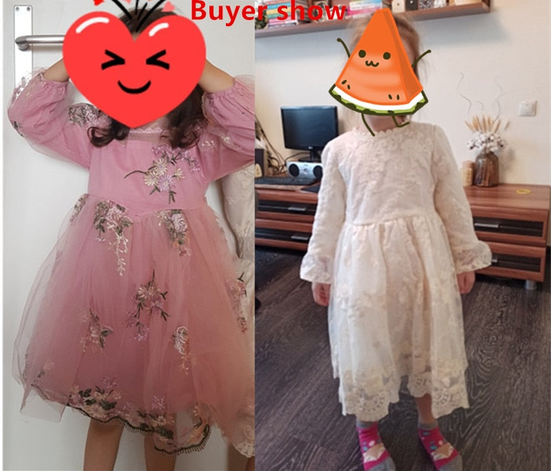 Elegant Flower Girl Dress for Weddings and Eid Celebrations