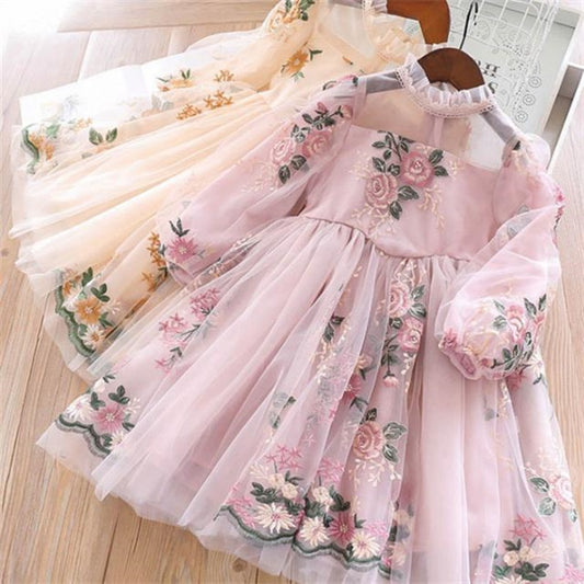 Elegant Flower Girl Dress for Weddings and Eid Celebrations