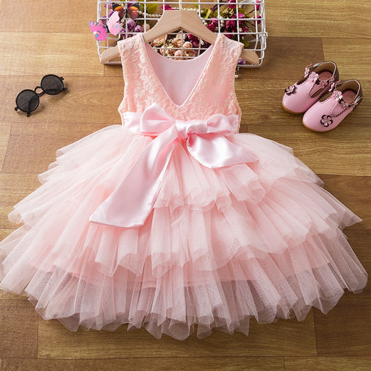 Summer Infant Party and Wedding Flower Girl Dresses for Girls