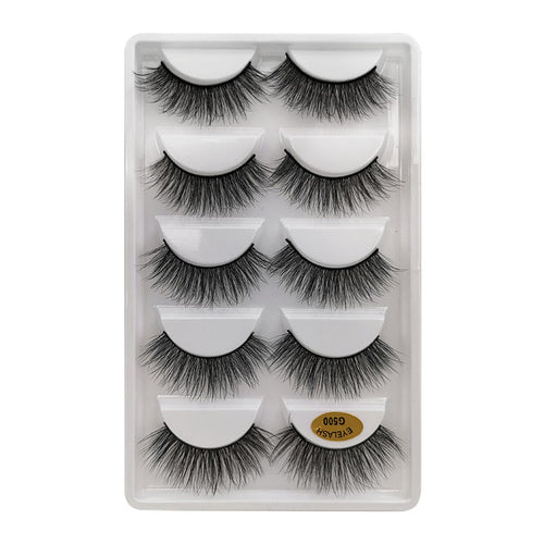 3D Mink False Eyelashes Set by Meishenjie