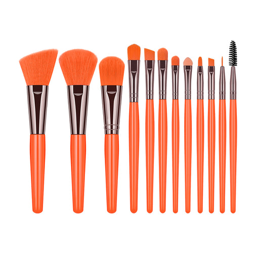 Xinyan Professional Blue Makeup Brush Set