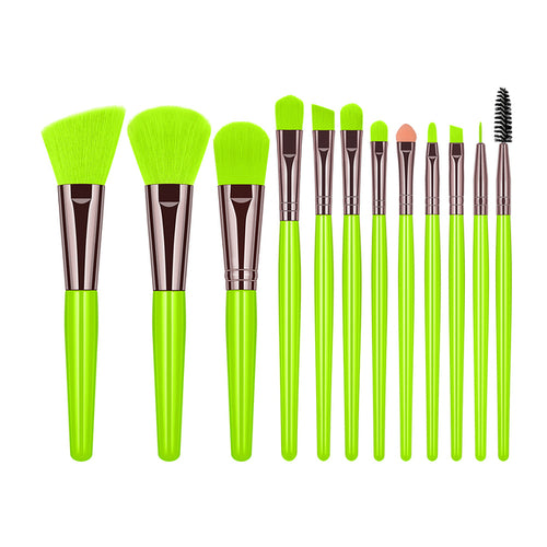 Xinyan Professional Blue Makeup Brush Set