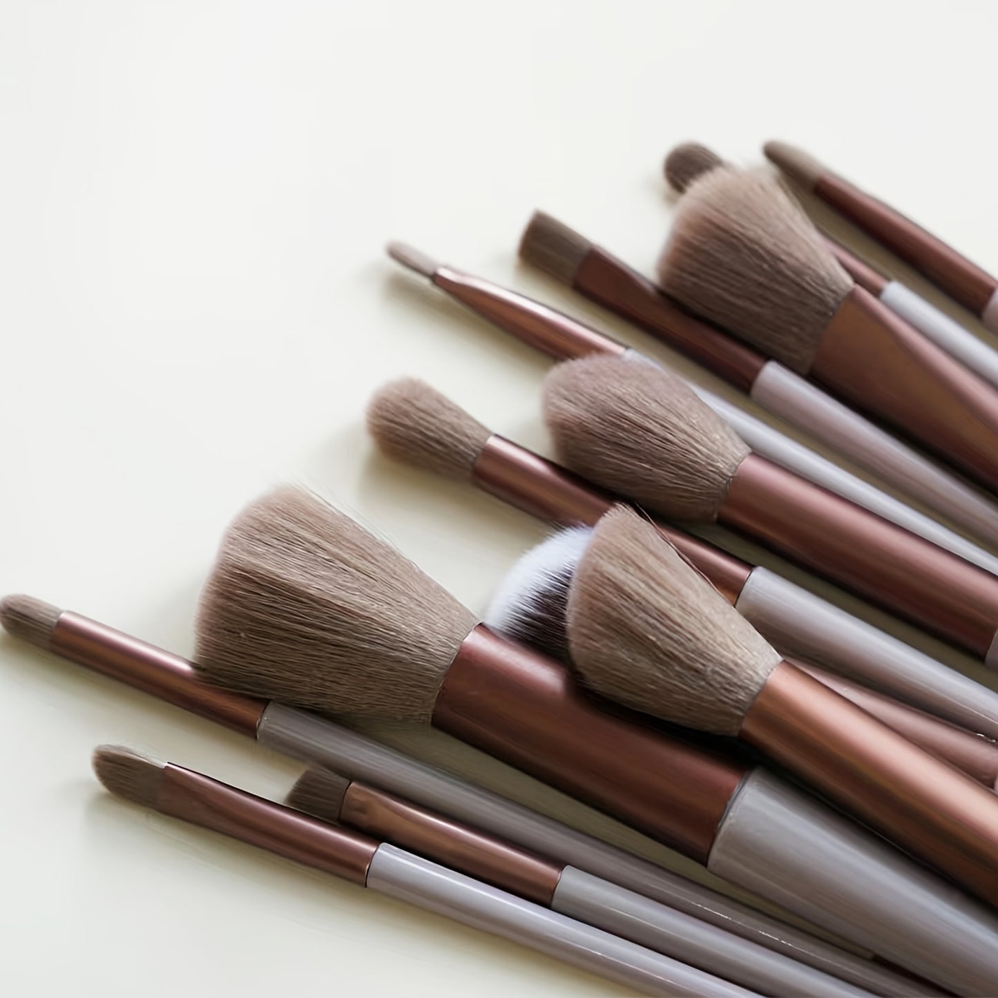 13-Piece Professional Makeup Brush Set: Essential Tools for Eyeshadow, Blush, and More