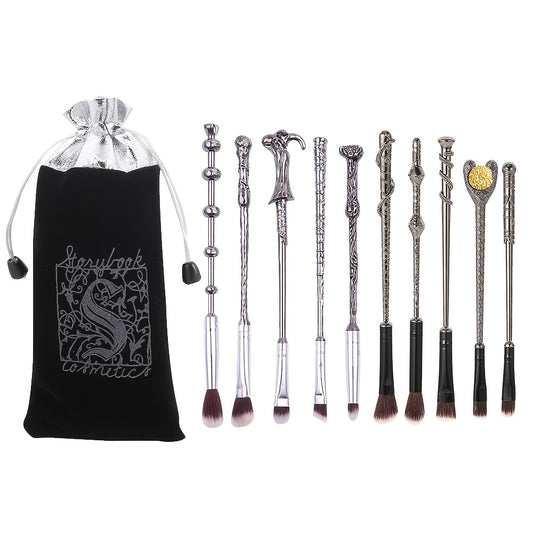 Makeup Brushes Set - 5pcs Wizard Wand Makeup Brushes