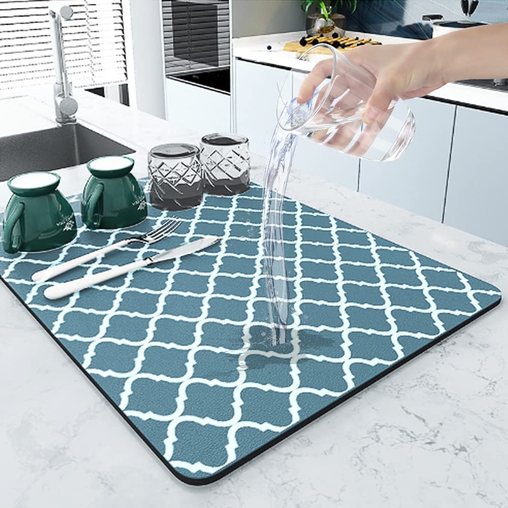 1pc Absorbent Coffee Mat for Kitchen Counter