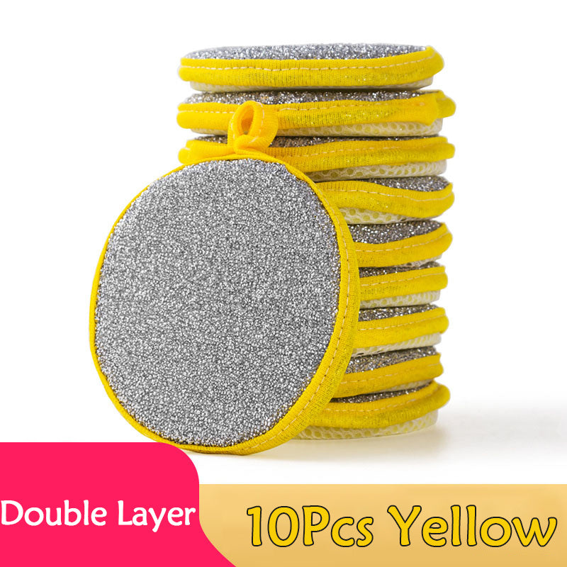 5/10PCS Double-Sided Dishwashing Sponges