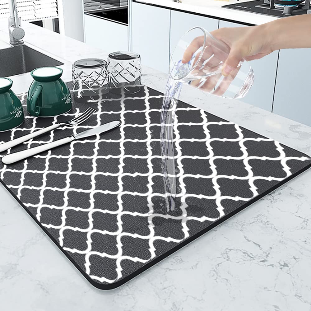 1pc Absorbent Coffee Mat for Kitchen Counter