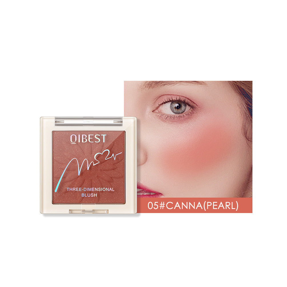 Makeup Palette - 5 Color Face Pigment Cheek Blusher Powder