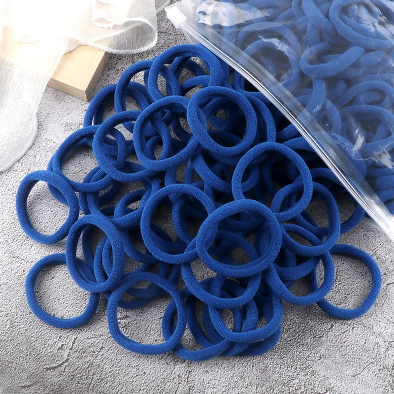 50PCS Solid Color Hairbands