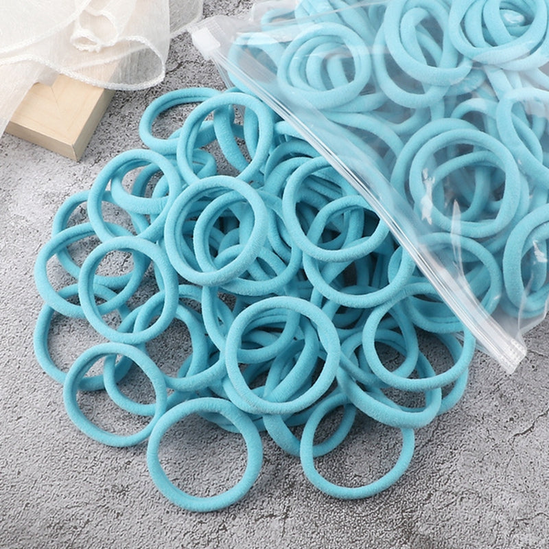 50PCS Solid Color Hairbands