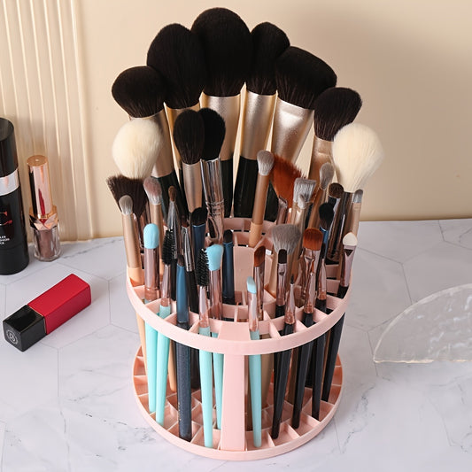 Makeup Brush Storage Rack: Lightweight and Stylish Display Stand for Organizing Eyebrow Pencils, Cosmetic Brushes, and More