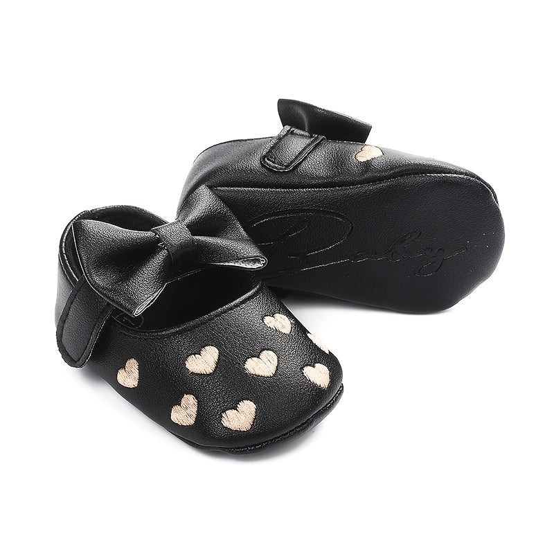 Infant Baby Girls Mary Jane Flats with Soft-soled Anti-slip Design