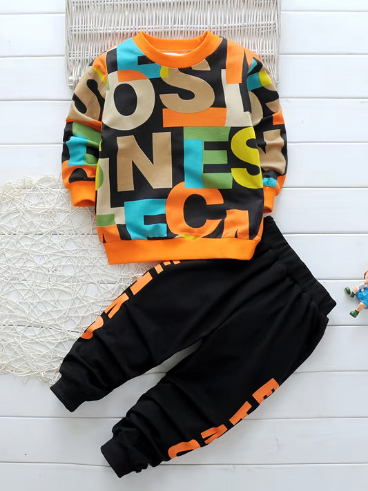 Boys' Sweatshirt & Jogger Pant Set