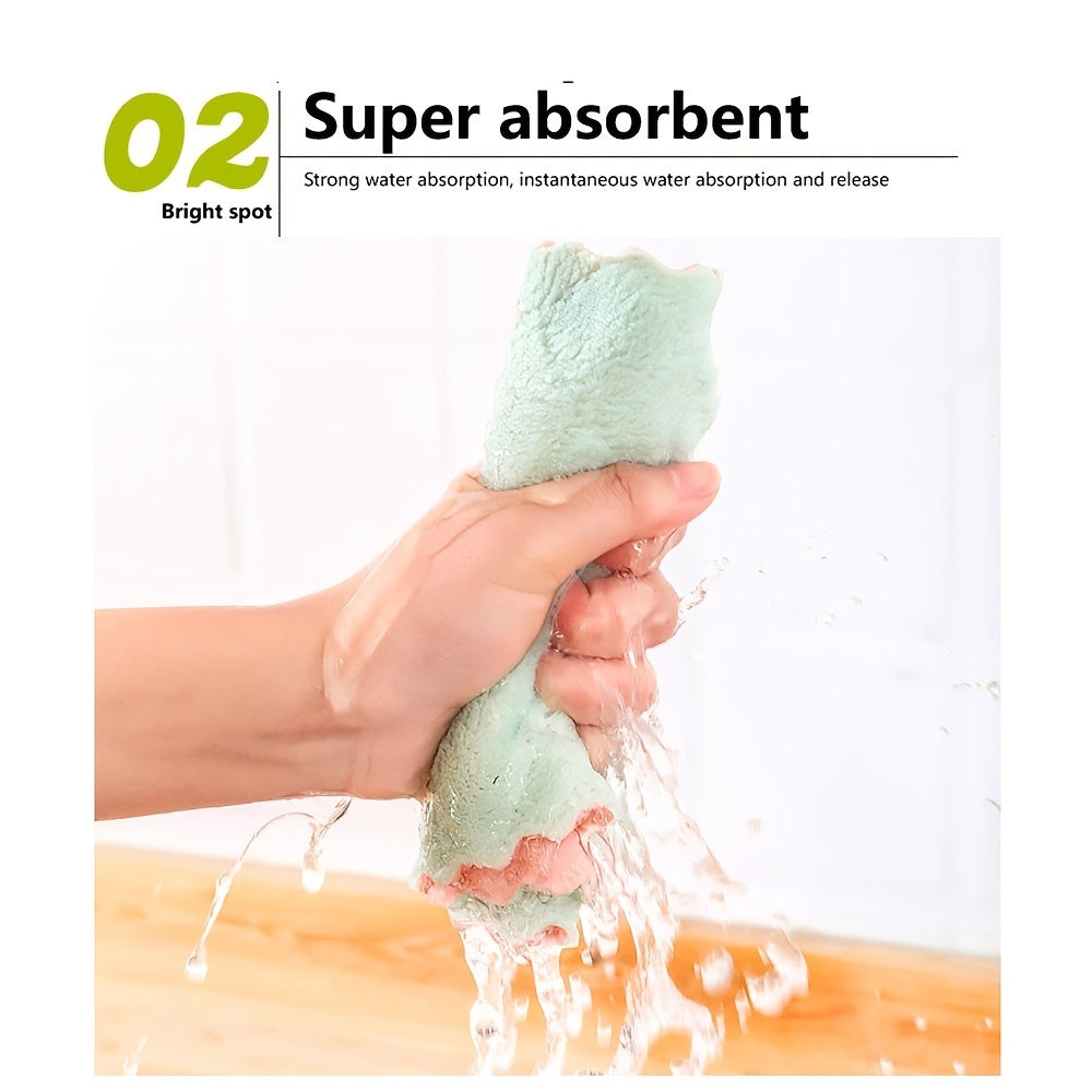 Microfiber Reusable Cleaning Dishcloth Set